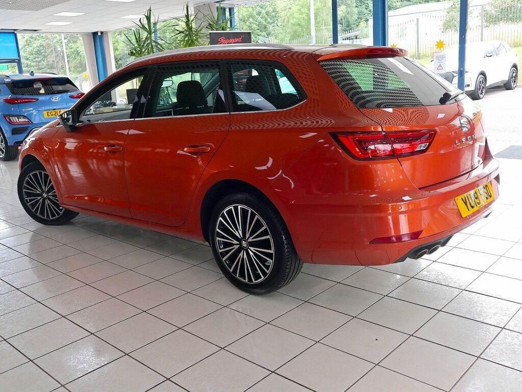 Seat Leon 1.5 Xcellence Lux Tsi Evo St Orange #2