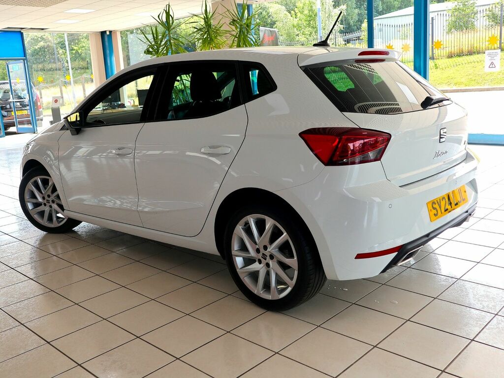 Seat Ibiza 1.0 Fr Sport Ecotsi SY24LJL White #2