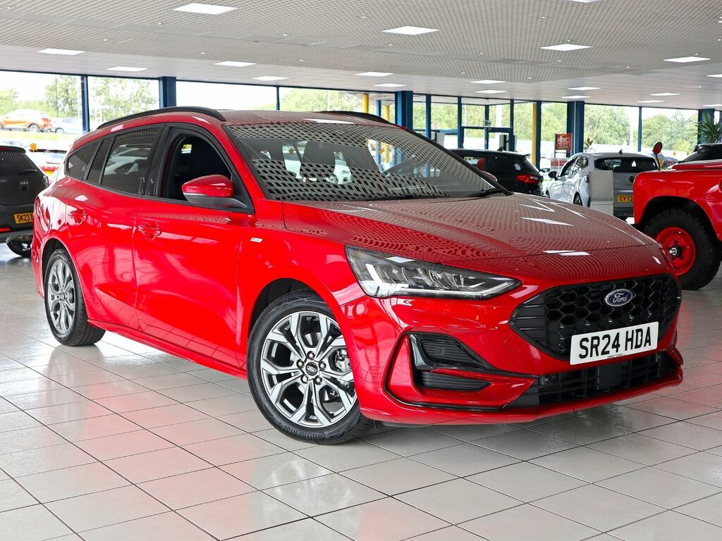 Ford Focus 1.0 St-line Ecoboost Mhev Red