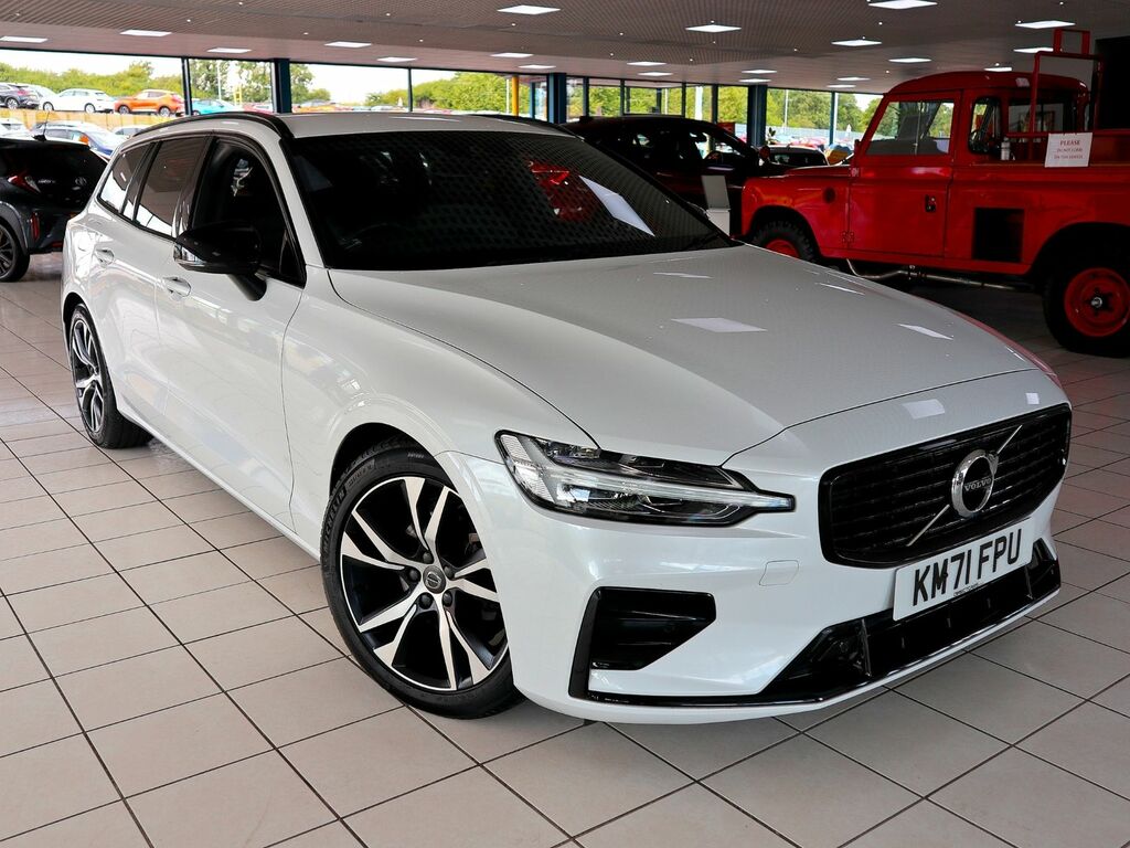 Volvo V60 2.0 R-design B4 Mhev White