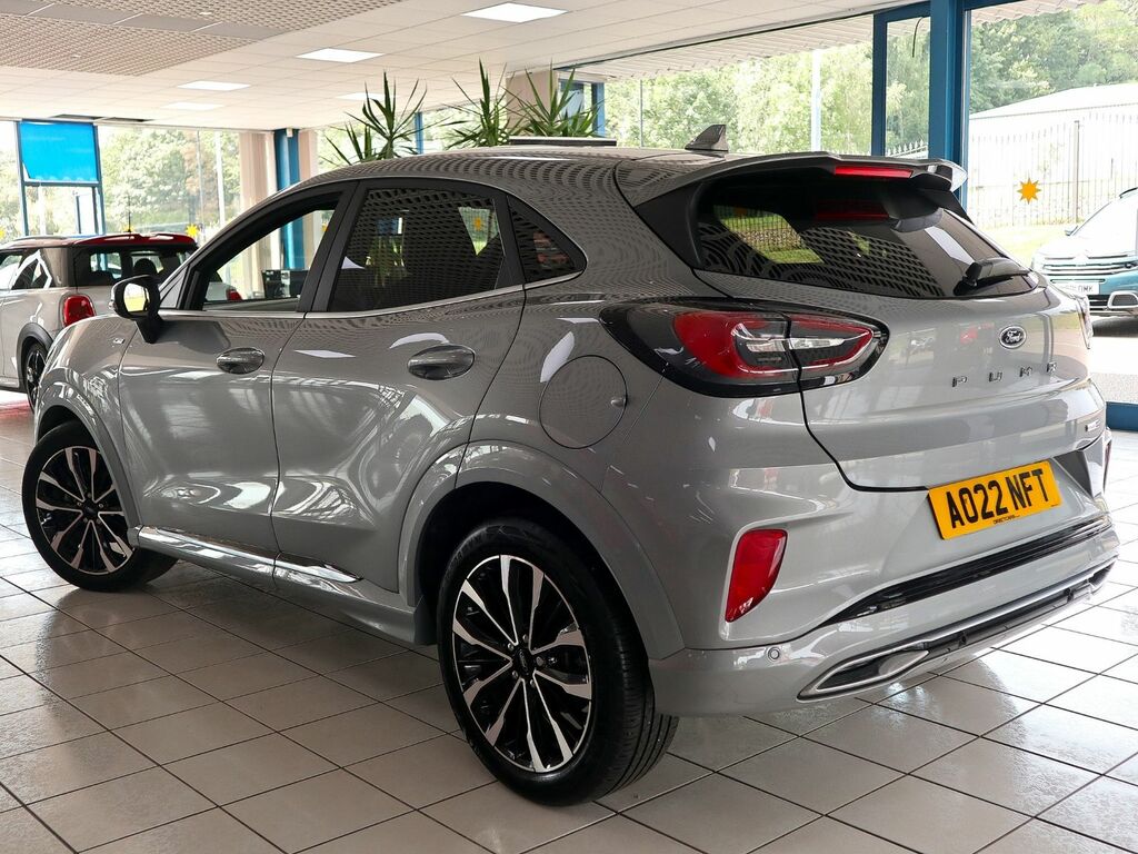 Ford Puma 1.0 St-line Vignale Mhev A022NFT Silver #2