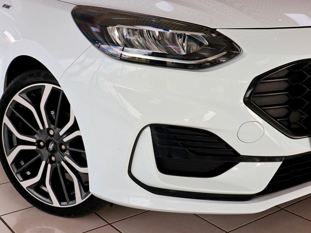 Ford Fiesta 1.0 St-line X Edition Ecoboost Mhev MT73DXH White #5