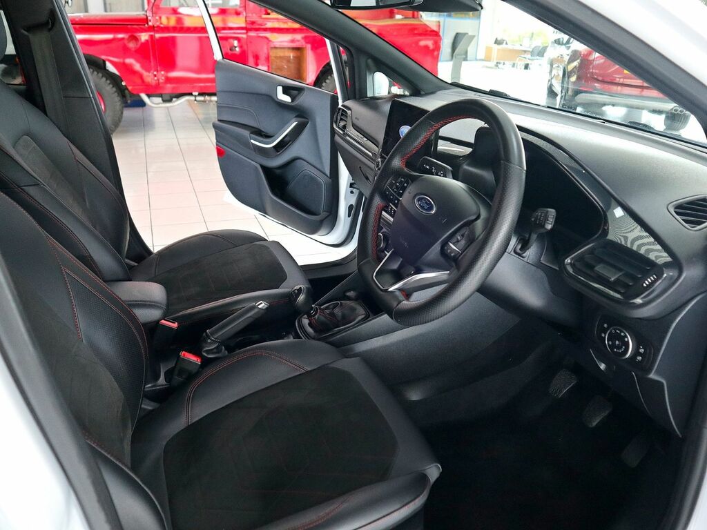 Ford Fiesta 1.0 St-line X Edition Ecoboost Mhev MT73DXH White #3
