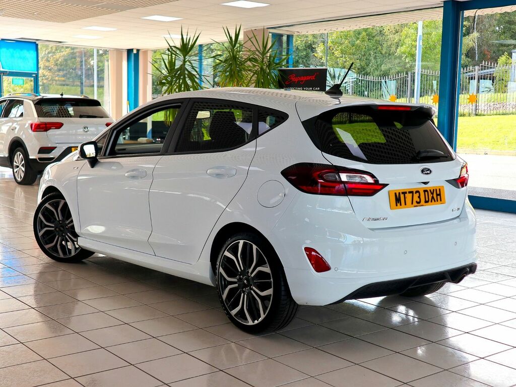 Ford Fiesta 1.0 St-line X Edition Ecoboost Mhev MT73DXH White #2