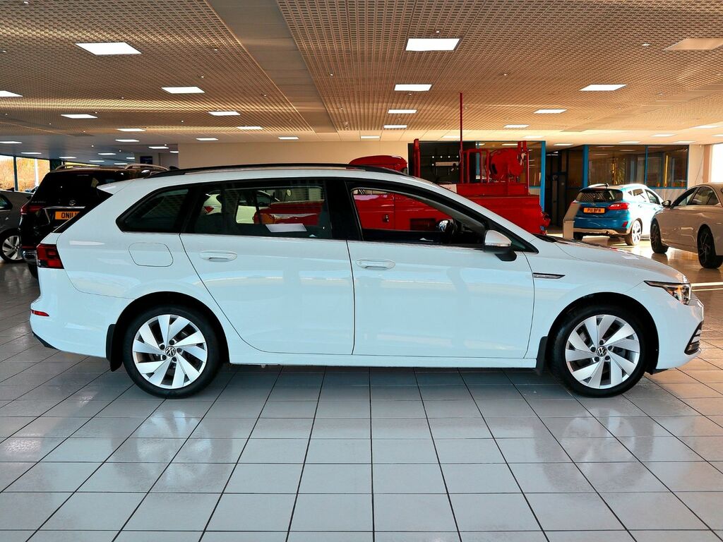 Volkswagen Golf 2.0 Style Tdi Dsg DF21KVB White #6