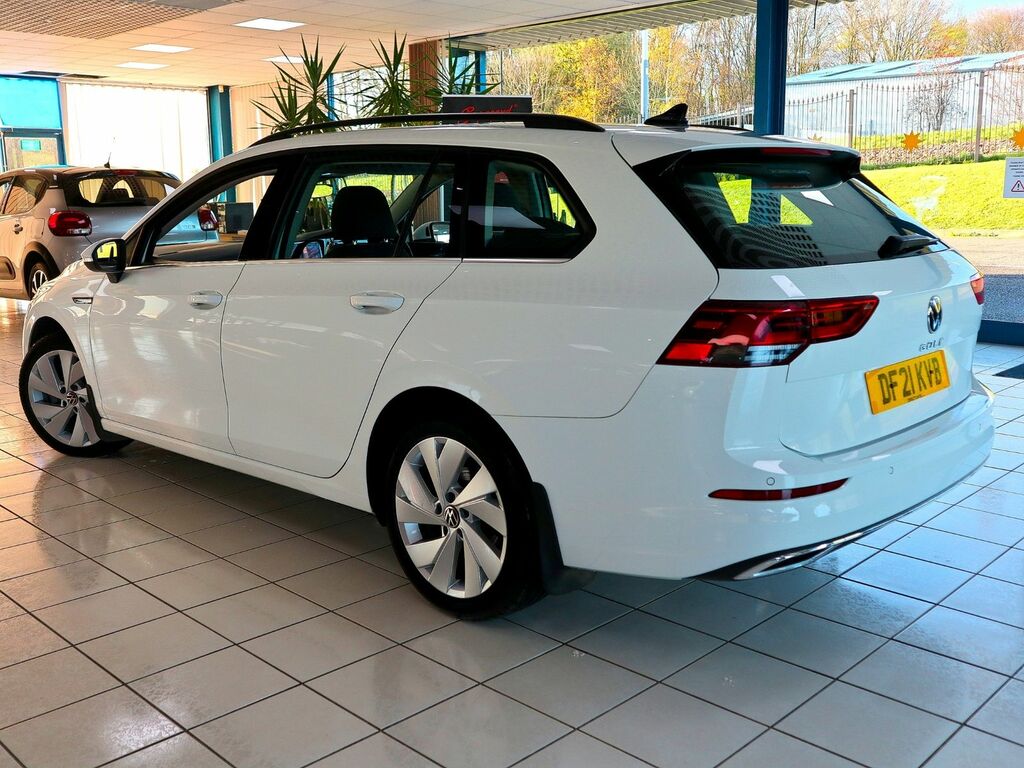 Volkswagen Golf 2.0 Style Tdi Dsg DF21KVB White #2