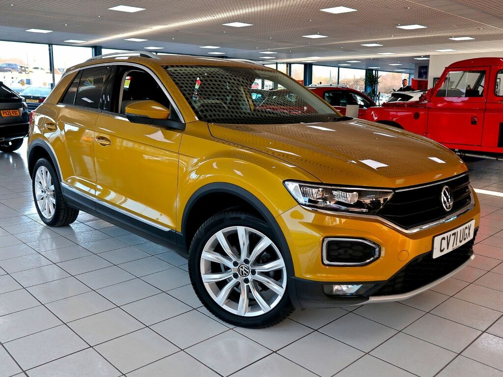 Volkswagen T-Roc 1.5 Sel Evo Tsi Dsg Yellow