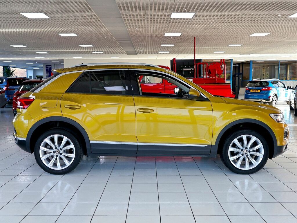 Volkswagen T-Roc 1.5 Sel Evo Tsi Dsg CV71UGX Yellow #6