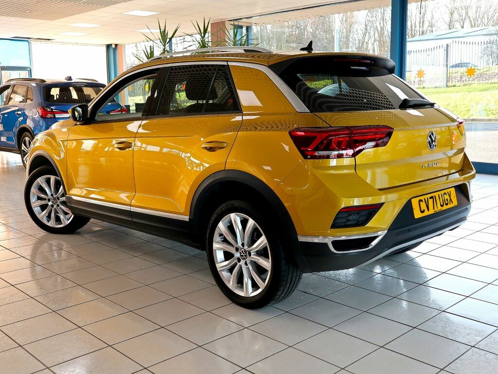 Volkswagen T-Roc 1.5 Sel Evo Tsi Dsg CV71UGX Yellow #2