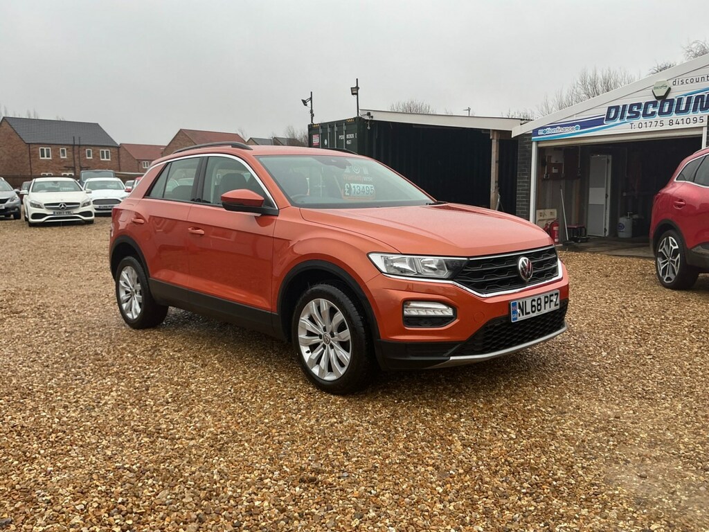 Volkswagen T-Roc 1.0 Tsi Se NL68PFZ Orange #2