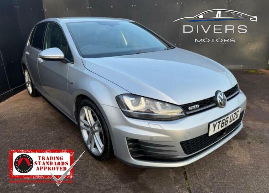 Volkswagen Golf Hatchback 2.0 Tdi Bluemotion Tech Gtd Euro 6 Ss YT66UZG Silver