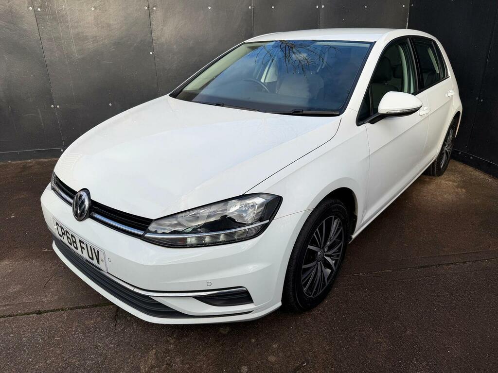 Volkswagen Golf Hatchback 1.6 Tdi Se Nav Euro 6 Ss 201868 CP68FUV White #2