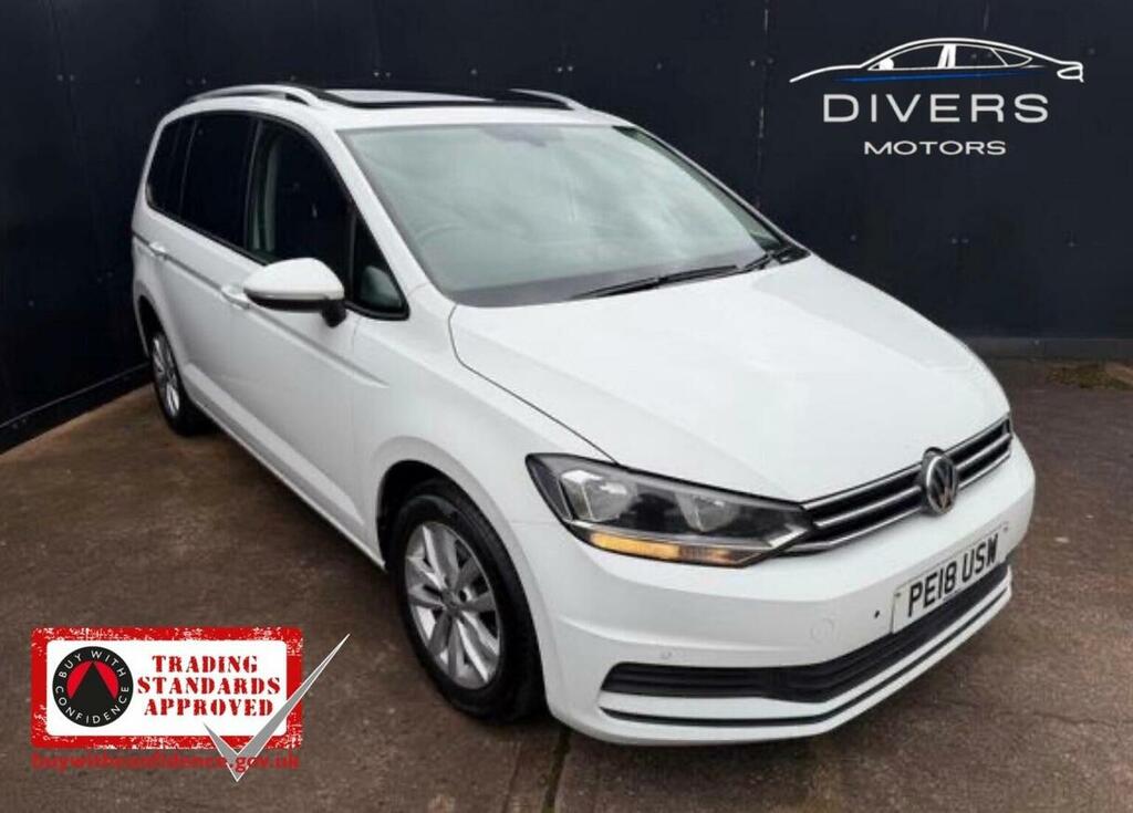 Volkswagen Touran Mpv 1.6 Tdi Se Family Euro 6 Ss 201818 White