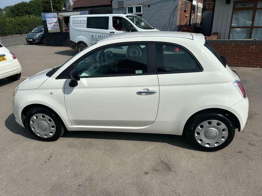 Fiat 500 1.2 Pop Euro 5 S S MK61XJB White #6