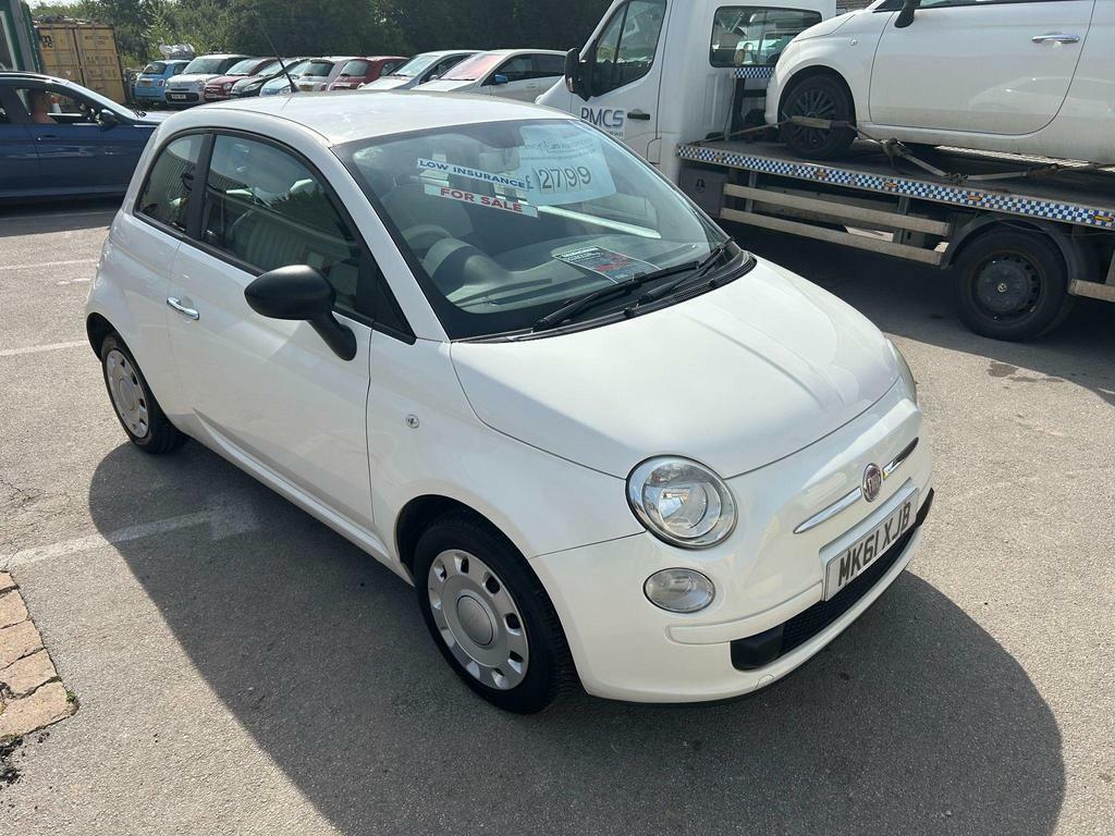 Fiat 500 1.2 Pop Euro 5 S S MK61XJB White