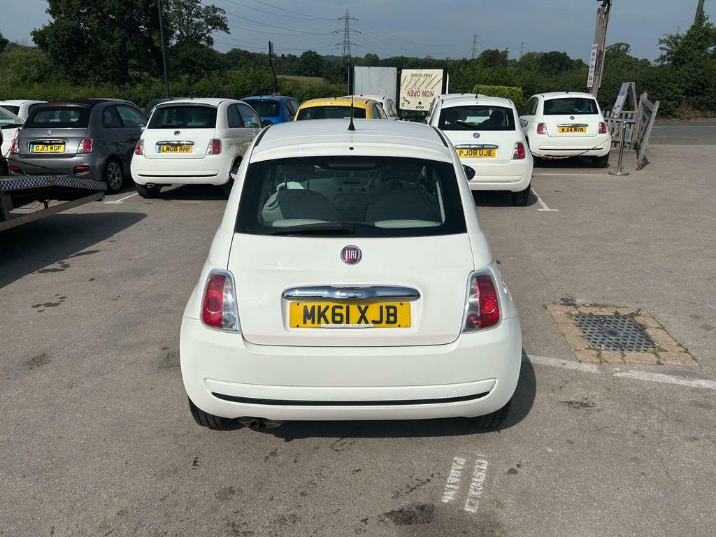 Fiat 500 1.2 Pop Euro 5 S S MK61XJB White #3