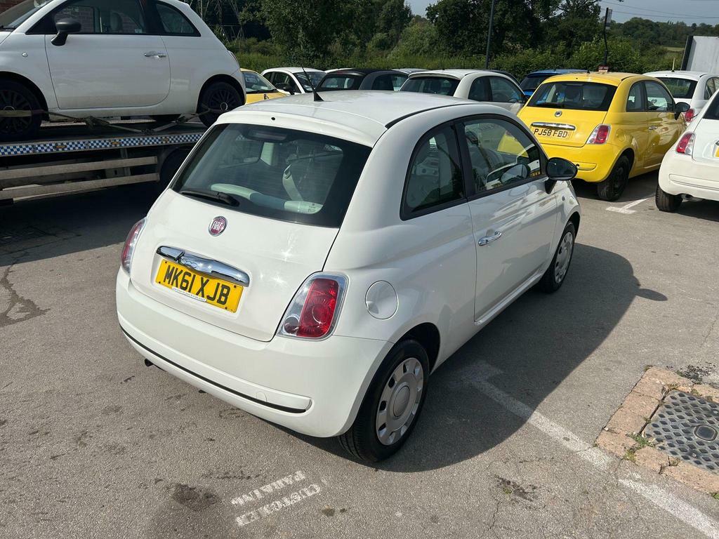Fiat 500 1.2 Pop Euro 5 S S MK61XJB White #5
