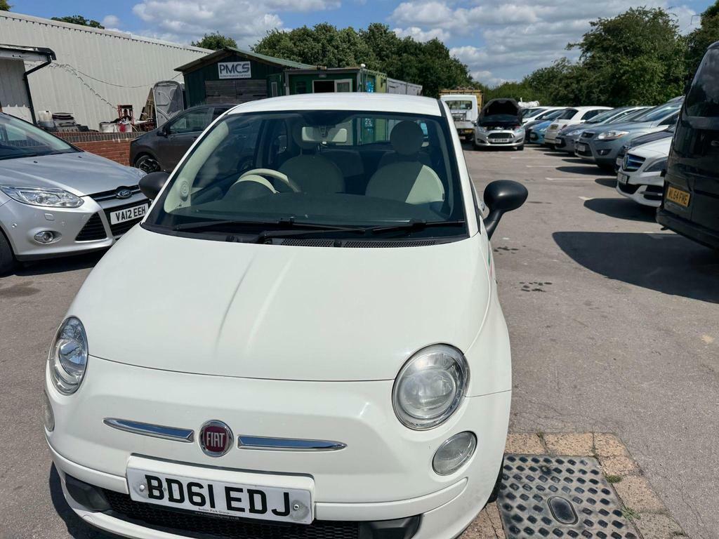 Fiat 500 Pop White #6