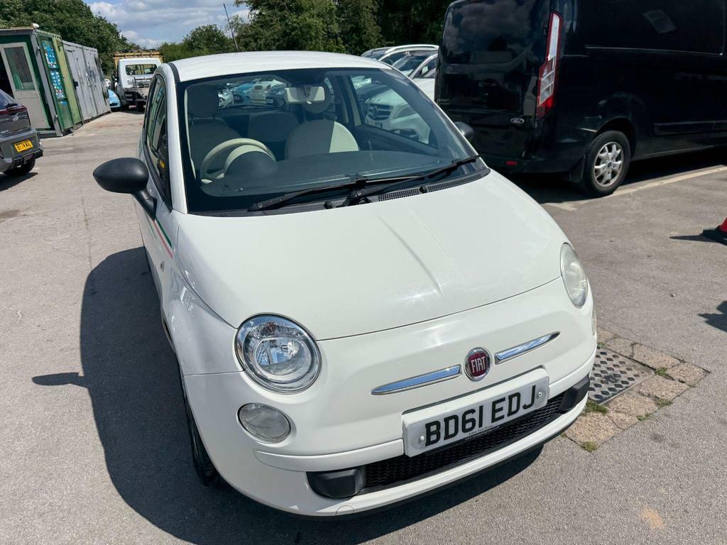 Fiat 500 Pop White #4
