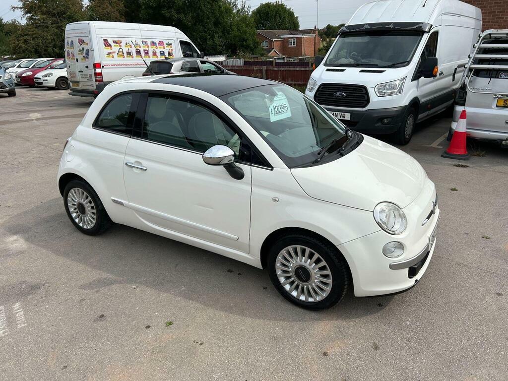 Fiat 500 1.2 Lounge Euro 5 S S DS12NBE White #3