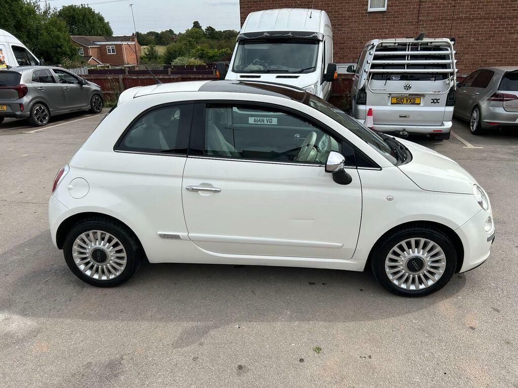 Fiat 500 1.2 Lounge Euro 5 S S DS12NBE White #5