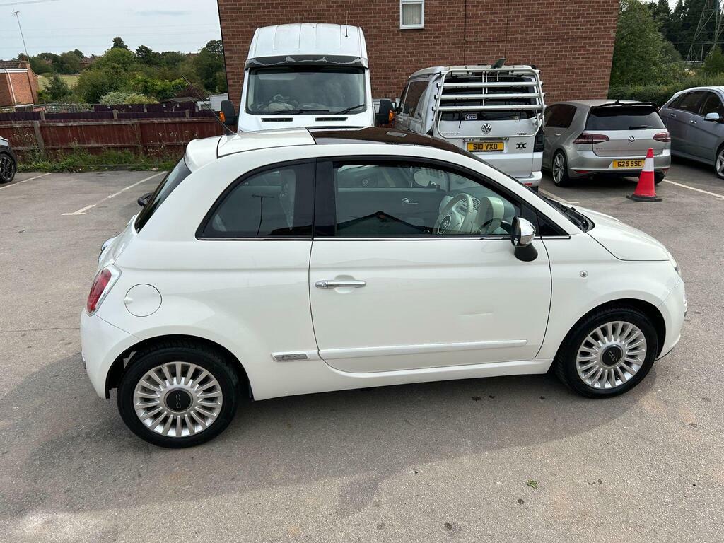 Fiat 500 1.2 Lounge Euro 5 S S DS12NBE White #6