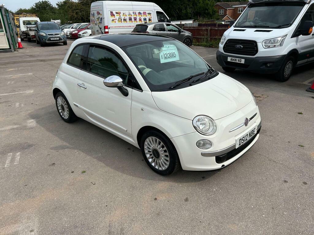 Fiat 500 1.2 Lounge Euro 5 S S DS12NBE White #2