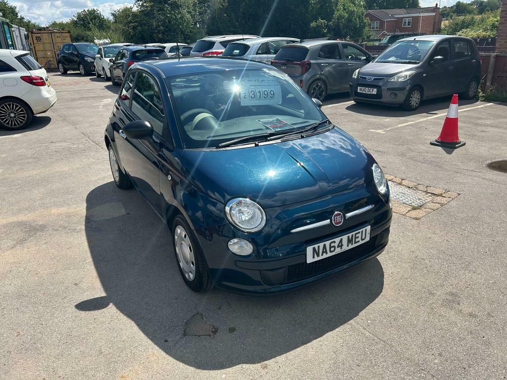 Fiat 500 1.2 Pop Euro 6 S S NA64MEU Blue