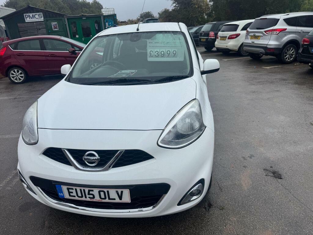 Nissan Micra 1.2 Acenta Euro 5 EU15OLV White #4