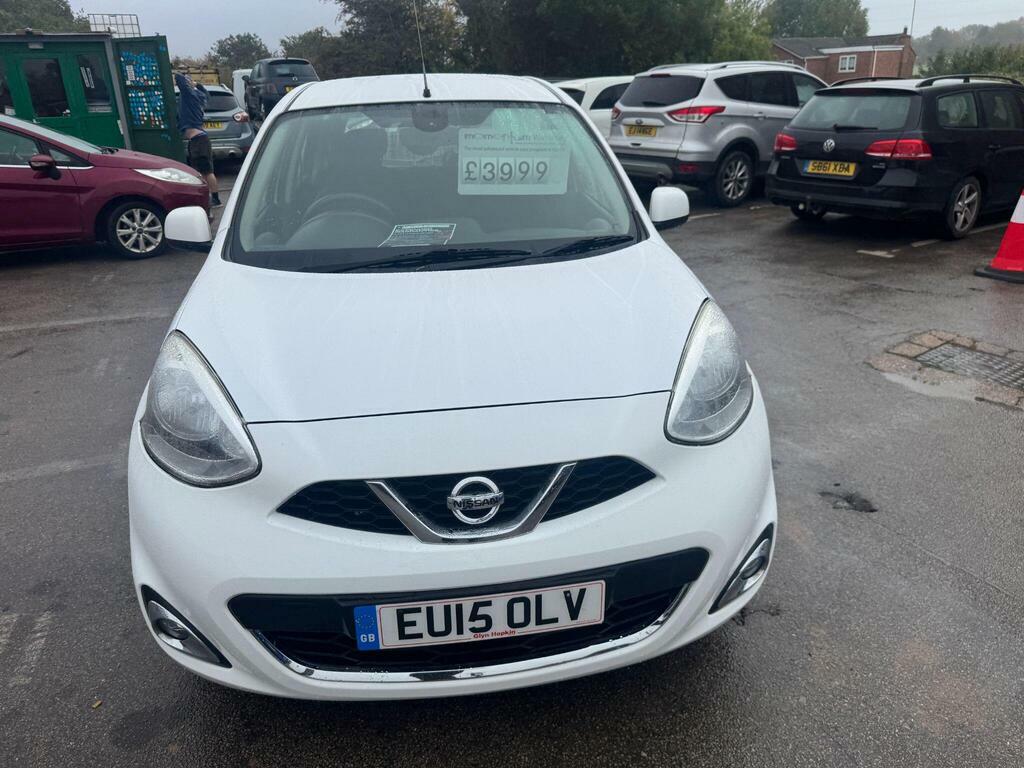 Nissan Micra 1.2 Acenta Euro 5 EU15OLV White #3