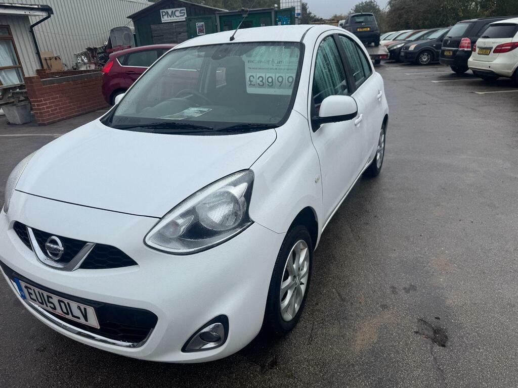 Nissan Micra 1.2 Acenta Euro 5 EU15OLV White #5