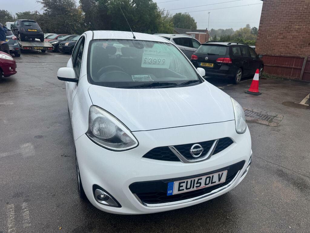 Nissan Micra 1.2 Acenta Euro 5 EU15OLV White #2