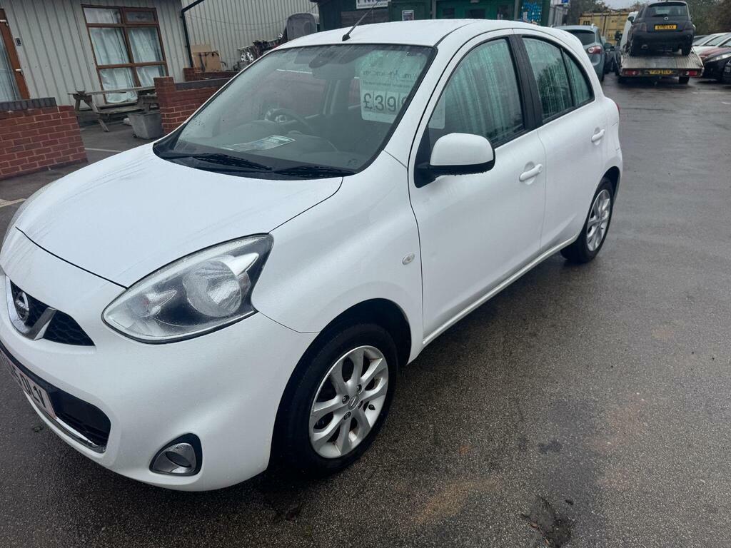 Nissan Micra 1.2 Acenta Euro 5 EU15OLV White #6