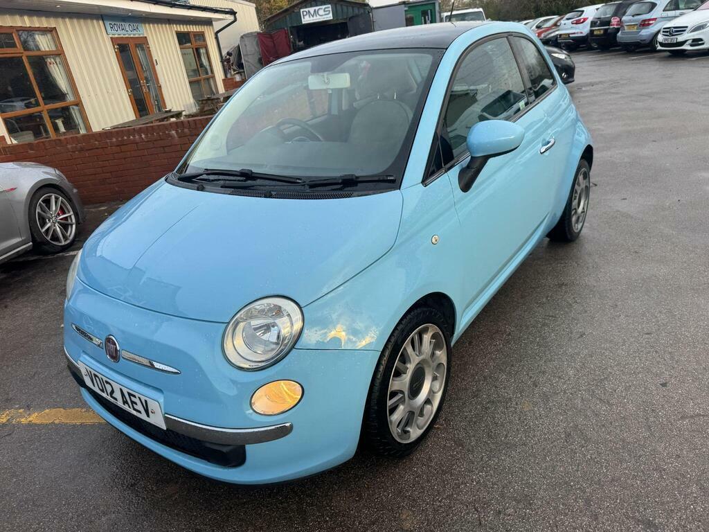 Fiat 500 1.2 Lounge Euro 5 S S VO12AEV Blue #6
