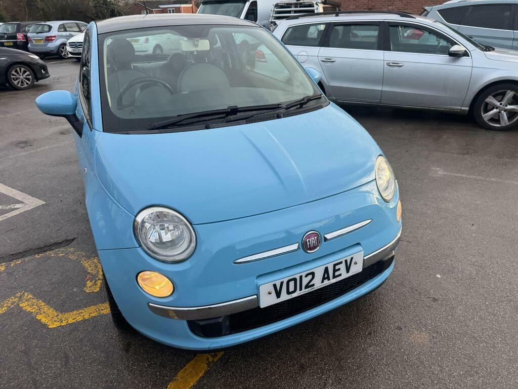 Fiat 500 1.2 Lounge Euro 5 S S VO12AEV Blue #3