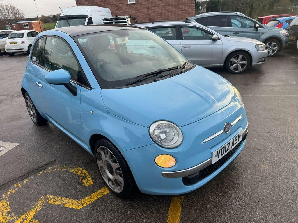 Fiat 500 1.2 Lounge Euro 5 S S VO12AEV Blue #2