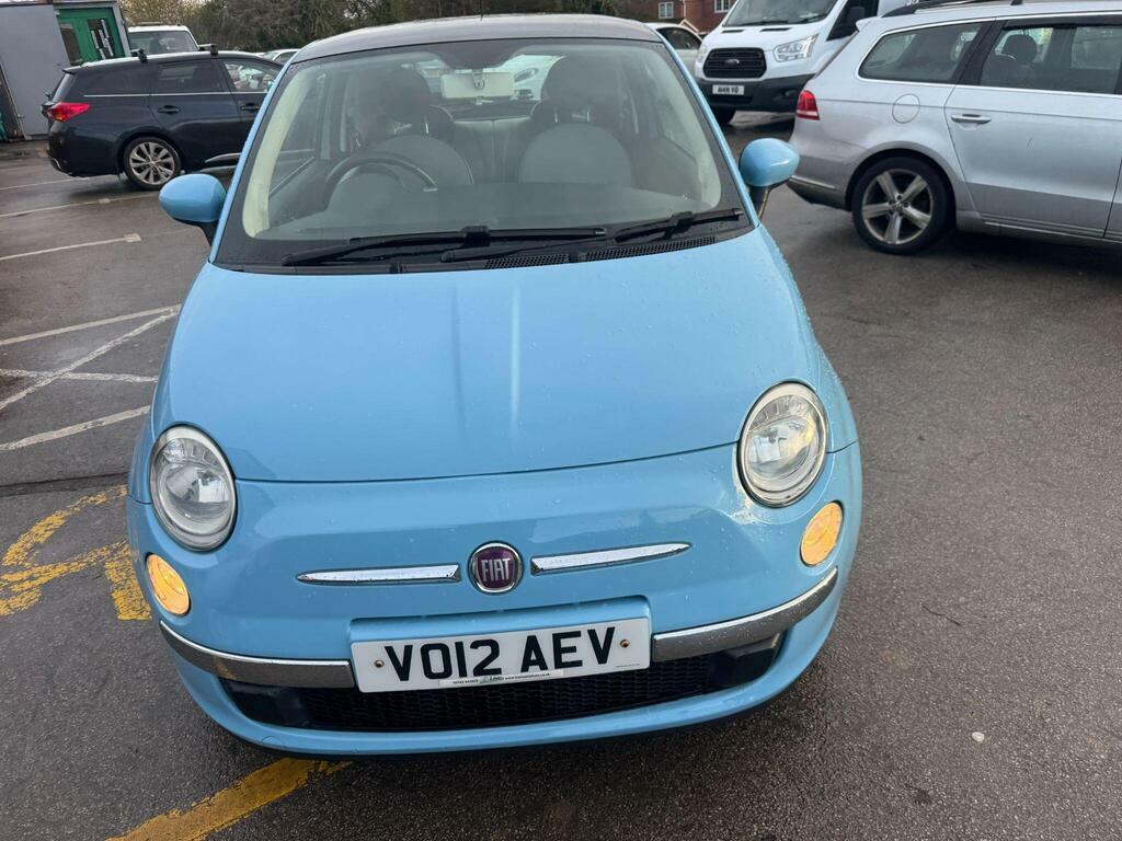 Fiat 500 1.2 Lounge Euro 5 S S VO12AEV Blue #4