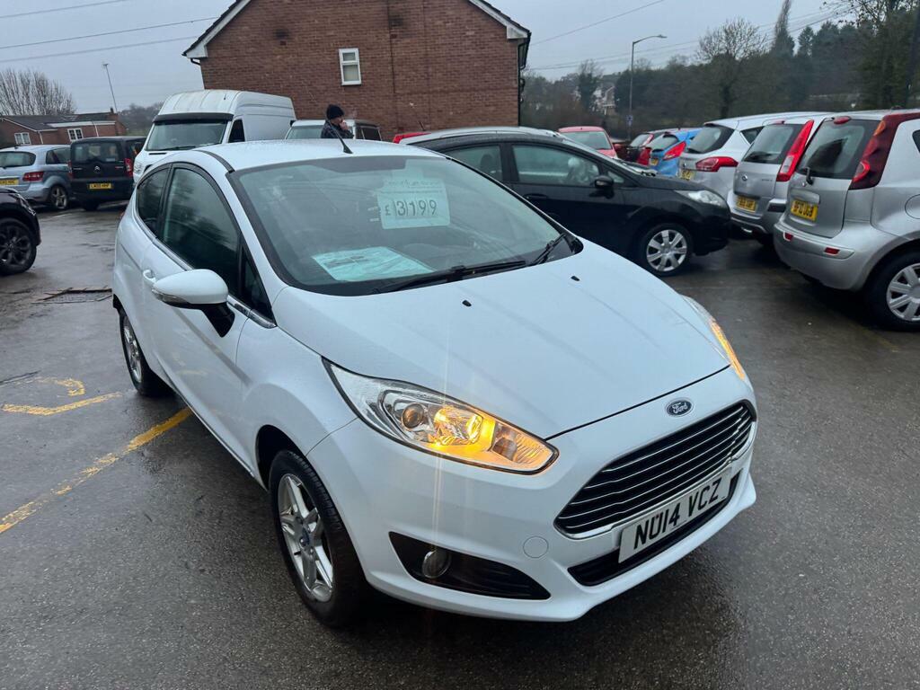 Ford Fiesta 1.25 Zetec Euro 5 NU14VCZ White #2