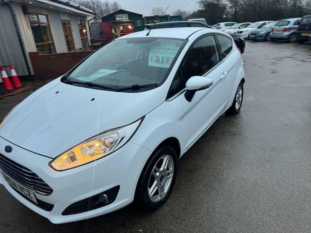 Ford Fiesta 1.25 Zetec Euro 5 NU14VCZ White #6