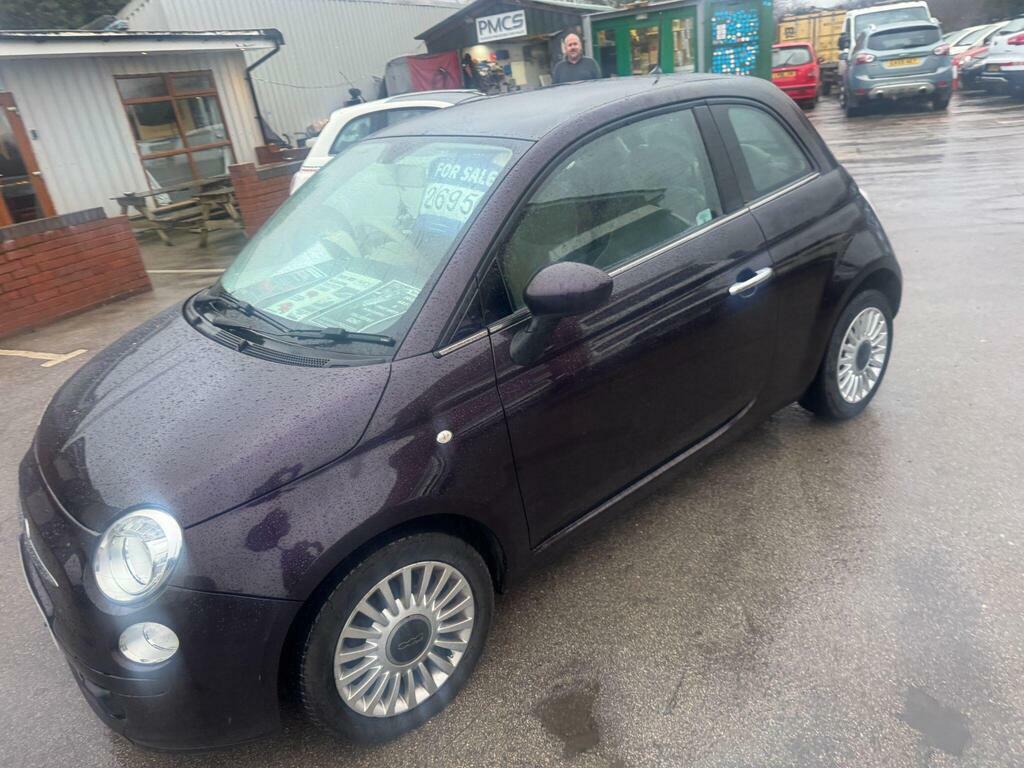 Fiat 500 1.2 Lounge Euro 4 EY62XTW Purple #6