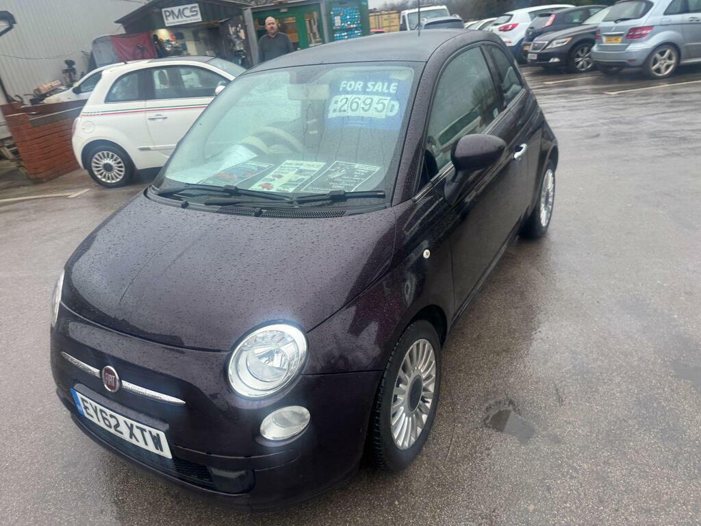 Fiat 500 1.2 Lounge Euro 4 EY62XTW Purple #5