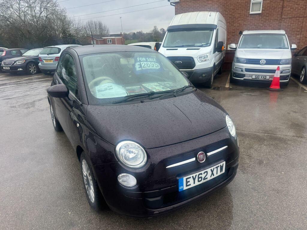 Fiat 500 1.2 Lounge Euro 4 EY62XTW Purple #2