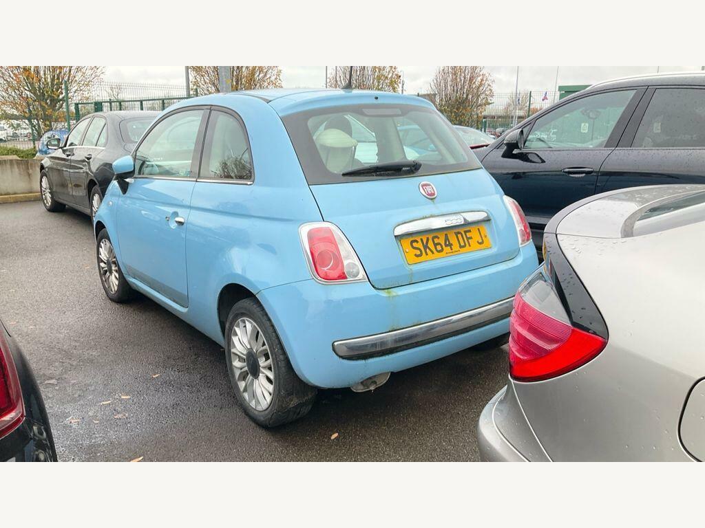 Fiat 500 1.2 Lounge Euro 6 S S SK64DFJ Blue #3