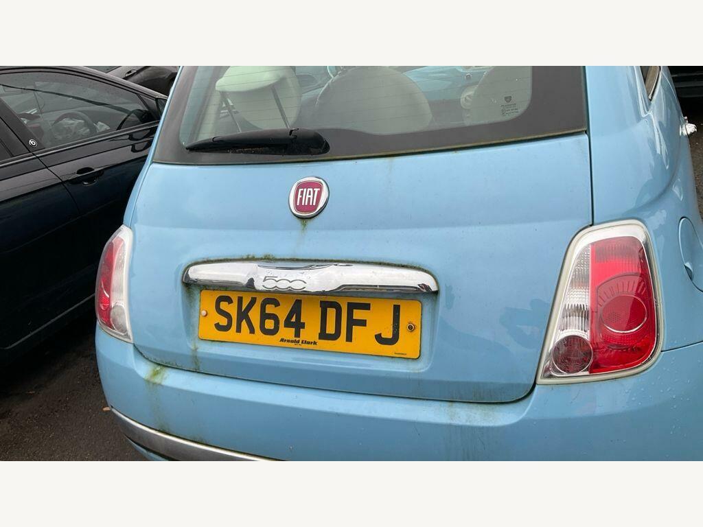 Fiat 500 1.2 Lounge Euro 6 S S SK64DFJ Blue #5