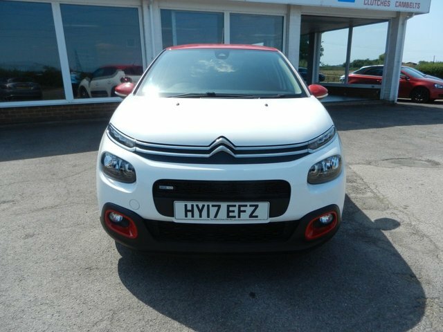 Citroen C3 1.2 Puretech Flair Hatchback HY17EFZ White #3
