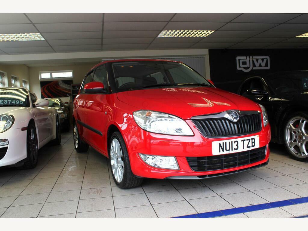 Skoda Fabia 1.2 Tsi Elegance Euro 5 Red