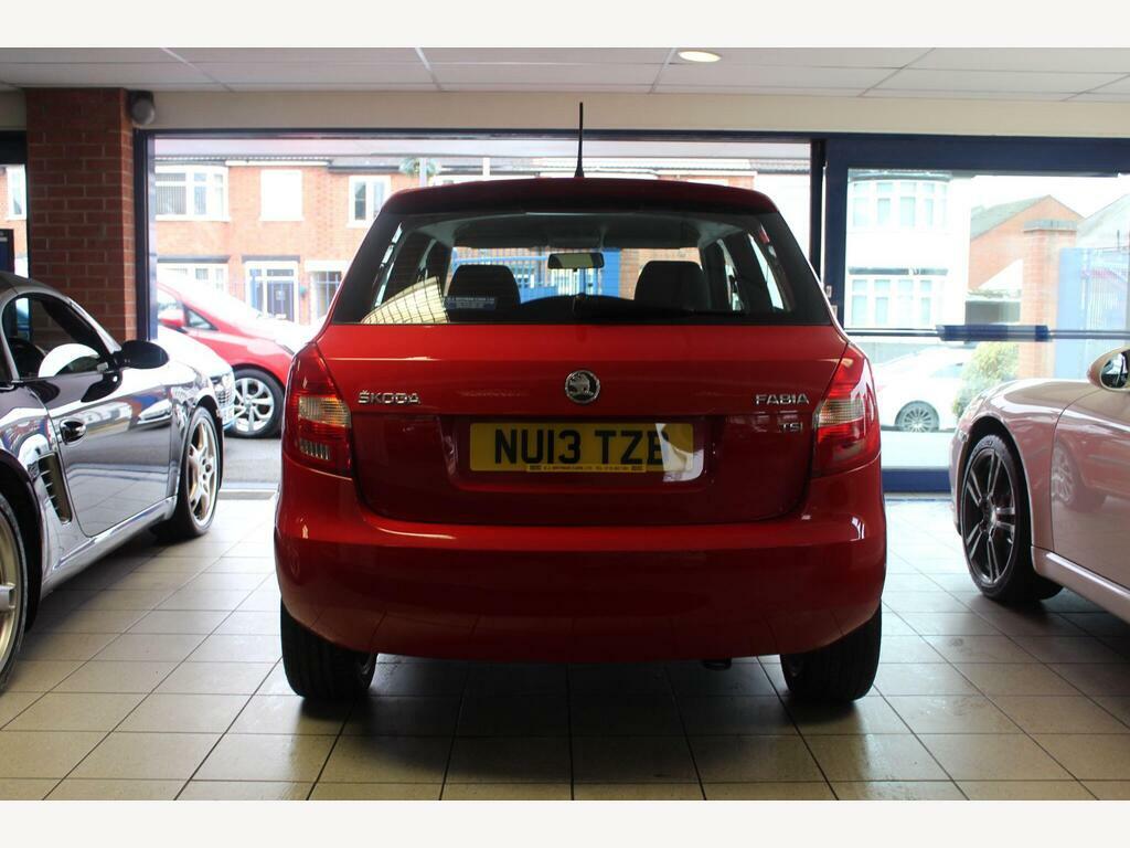 Skoda Fabia 1.2 Tsi Elegance Euro 5 NU13TZB Red #5