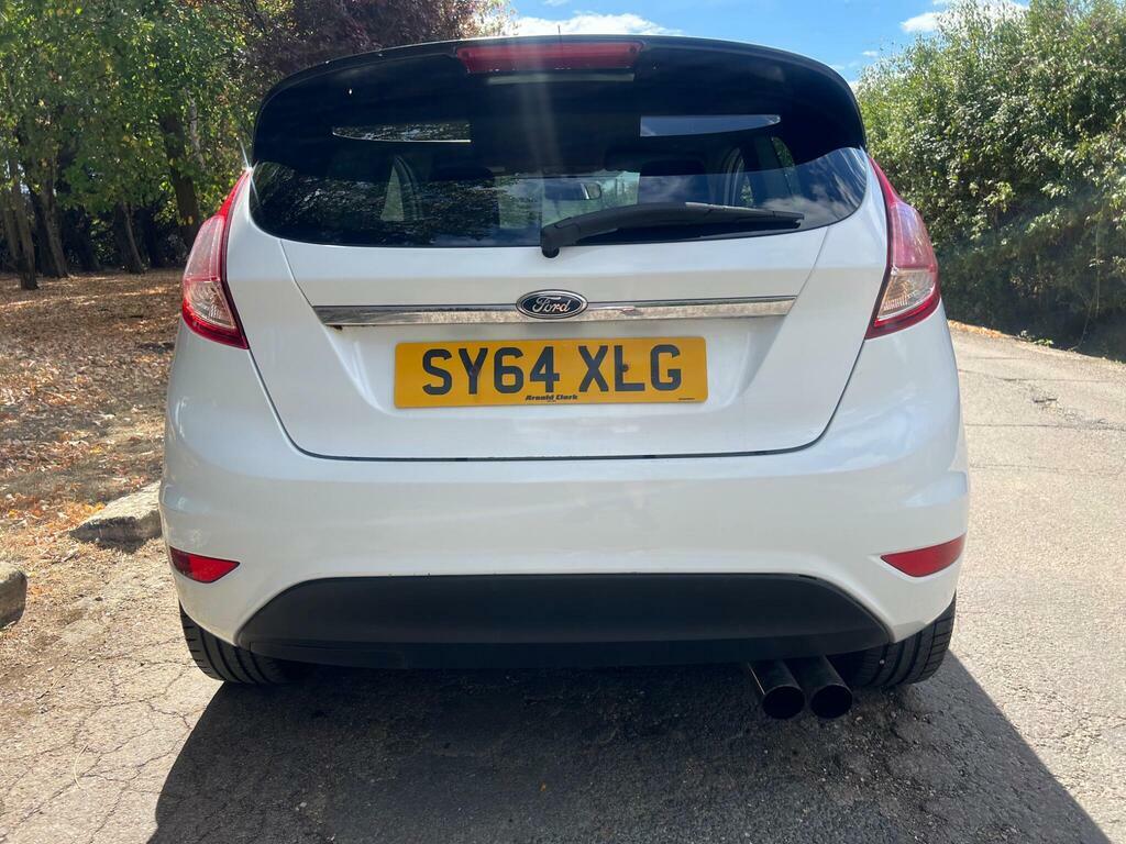 Ford Fiesta 1.0T Ecoboost Zetec Euro 5 S S SY64XLG White #4