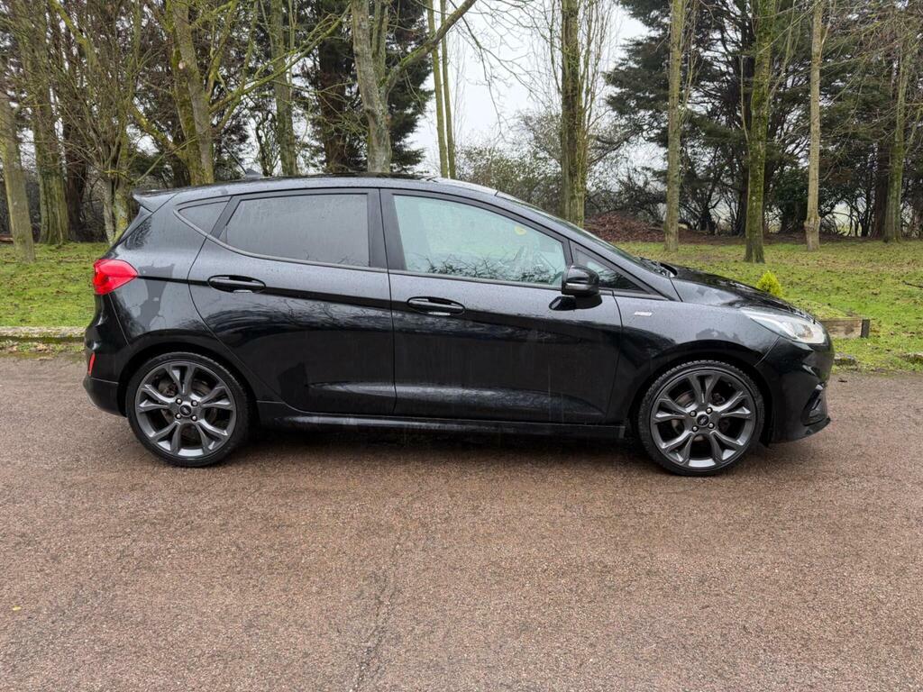 Ford Fiesta 1.0T Ecoboost St-line X Euro 6 S S EU69WFW Black #6