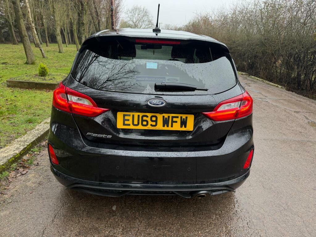 Ford Fiesta 1.0T Ecoboost St-line X Euro 6 S S EU69WFW Black #4